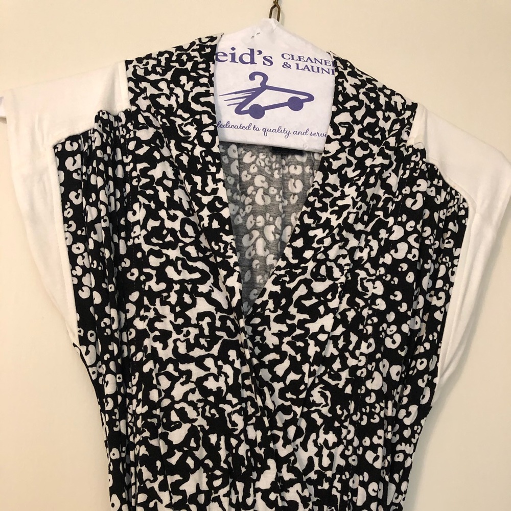 V-neck dress